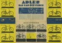 Adler Fahrräder Programm 1937