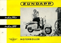 Preview: Zündapp Bella 175 S + 200 Prospekt 1961 Preview: Zündapp Bella 175 S + 200 Prospekt 1961
