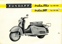 Preview: Zündapp Bella 175 S + 200 Prospekt 1961 Preview: Zündapp Bella 175 S + 200 Prospekt 1961