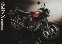 Yamaha XS 850 Prospekt 1980