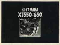 Yamaha XJ 550 / 650 Prospekt 1981