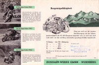 Preview: Zündapp KS 601 Prospekt 1953 Preview: Zündapp KS 601 Prospekt 1953