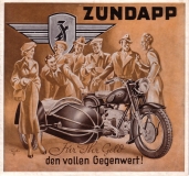 Zündapp Programm ca. 1951