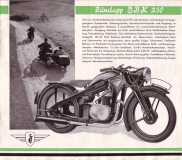 Zündapp Programm 1938