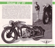 Zündapp Programm 1938