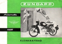 Preview: Zündapp Falconette KS 50 Prospekt ca. 1961 Preview: Zündapp Falconette KS 50 Prospekt ca. 1961