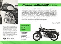 Preview: Zündapp Falconette KS 50 Prospekt ca. 1961 Preview: Zündapp Falconette KS 50 Prospekt ca. 1961