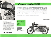Preview: Zündapp Falconette KS 50 Prospekt ca. 1961 Preview: Zündapp Falconette KS 50 Prospekt ca. 1961