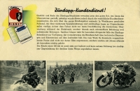 Zündapp DB 202 brochure 1951