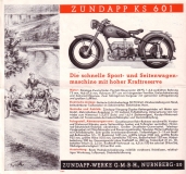 Zündapp program 1950