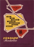 Preview: Zündapp Programm 1956 Preview: Zündapp Programm 1956