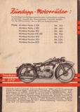 Zündapp Programm 1934