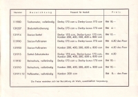 Preview: Zündapp Preisliste Zubehör 1935 Preview: Zündapp Preisliste Zubehör 1935