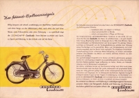 Zündapp Combinette Prospekt ca. 1950