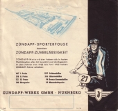 Preview: Zündapp Prospekt 1952 Preview: Zündapp Prospekt 1952
