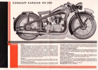 Zündapp OK 200 Prospekt 1934