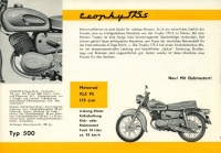 Zündapp KS 75, Trophy 175S + Trophy 250S Prospekt 1961