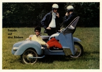 MZ ES 250/1 with sidecar brochure 1965