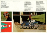 Preview: MZ ES 125 / 150 Prospekt 1968 Preview: MZ ES 125 / 150 Prospekt 1968