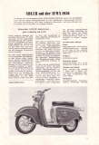 Adler Motorrad Programm 1957