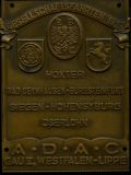 Plakette Gesellschaftsfahrten Westfalen-Lippe 1927