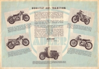 Adler Motorrad Programm 1957