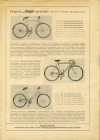 Staiger Fahrrad Prospekt ca. 1951