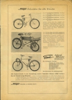 Staiger bicycle brochure ca. 1951