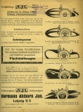 AJL Seitenwagen Programm 1936