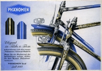 Phänomen bicycle brochure 1950s