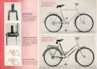 Phänomen Fahrrad Prospekt 1950er Jahre