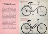 Phänomen Fahrrad Prospekt 1950er Jahre