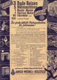 Anker Prospekt 1935 Preisausschreiben