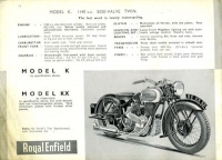 Royal Enfield program 1938