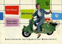 NSU Prima V und Prima III brochure 2.1958