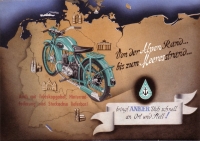 Anker 125 ccm Motorcycle brochure ca. 1952