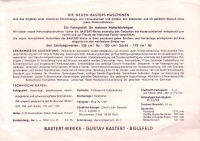 Preview: Bastert 175ccm Prospekt 1950