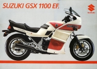 Suzuki GSX 1100 EF brochure 1984