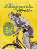 Bismarck bicycle + motorcycle brochure 1949