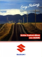 Suzuki program Custom-Bikes 1986