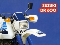 Suzuki DR 600 brochure 1987