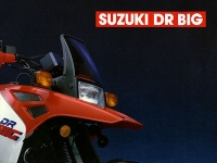 Suzuki DR BIG brochure 1987