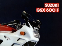 Suzuki GSX 600 F brochure 1987