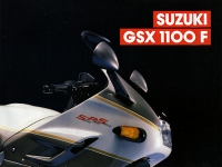 Suzuki GSX 1100 F brochure 1987