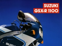 Suzuki GSX-R 1100 brochure 1987