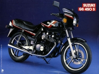 Suzuki GS 450 S brochure 1988