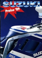 Suzuki Preisliste 1989