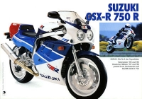 Suzuki GSX-R 750 R brochure 1989