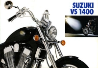 Suzuki VS 1400 brochure 1989