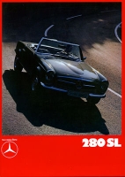 Mercedes-Benz 280 SL brochure 12.1969